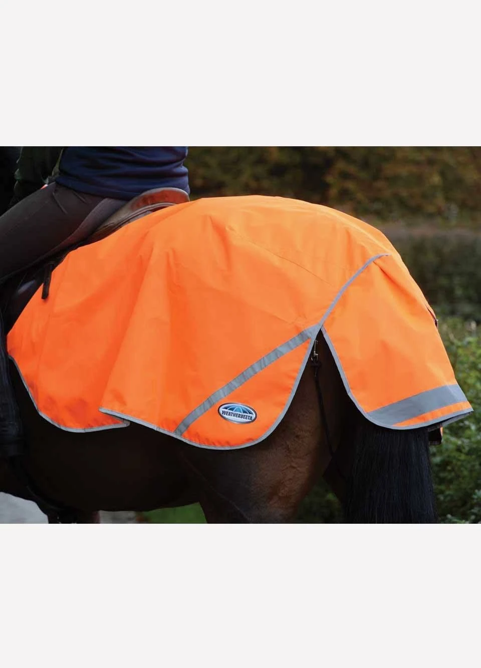 Weatherbeeta 300D Reflective Exercise Sheet - Orange 3 Weatherbeeta 300D Reflective Exercise Sheet - Orange