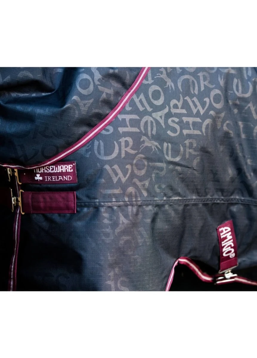 Amigo Hero 600D Ripstop Plus Lite - Navy HW Print/Burgundy 6 Amigo Hero 600D Ripstop Plus Lite - Navy HW Print/Burgundy - Image 4