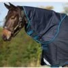 Amigo Bravo 12 T/O 150g Hood - Navy/Electric Blue -Lemieux Equestrian Supplies Shop amigohood.rdy 2