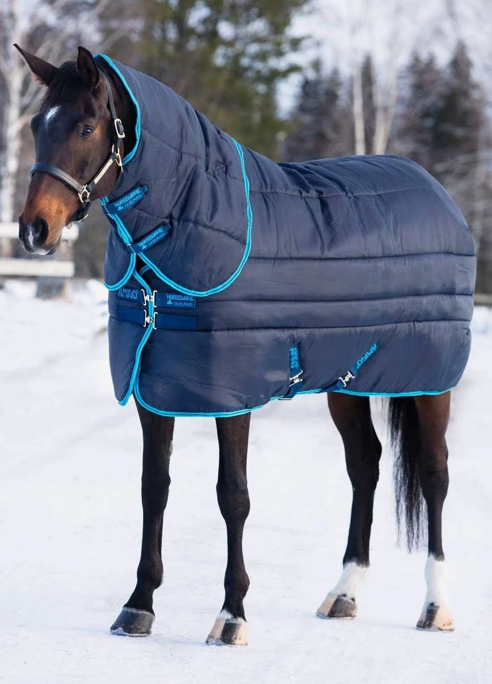 Amigo Insulator Plus Super Heavy 550g Stable Rug - Navy 3 Amigo Insulator Plus Super Heavy 550g Stable Rug - Navy