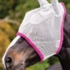 Amigo Fly Mask - Silver/Purple -Lemieux Equestrian Supplies Shop amigomask