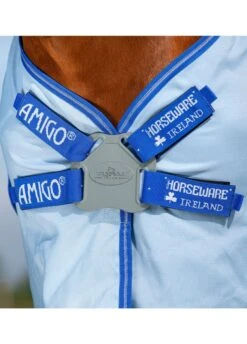 Amigo Pony Ripstop Hoody - Azure -Lemieux Equestrian Supplies Shop amigoponyripstophoody3rdy