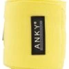 Anky Fleece Bandages - Lime Light -Lemieux Equestrian Supplies Shop ankybandageyellowrdy