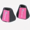 Shires Arma Neoprene Over Reach Boots - Raspberry -Lemieux Equestrian Supplies Shop armaoverpink 1