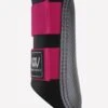 Woof Wear Club Brushing Boots - Black/ Berry -Lemieux Equestrian Supplies Shop berrywoofclubboots