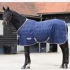 Weatherbeeta Channel Quilt Std Neck Med/Lite - Navy/Silver/Red -Lemieux Equestrian Supplies Shop channelquiltstdrdy