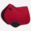 LeMieux Suede CC Square - Chilli Red -Lemieux Equestrian Supplies Shop chilliredcc