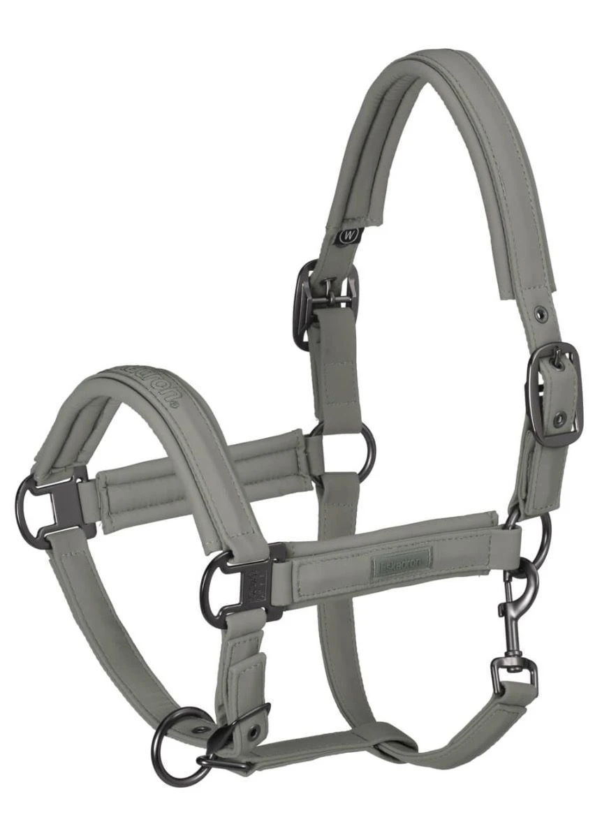 Eskadron Doublepin Softshell Headcollar - Light Olive 3 Eskadron Doublepin Softshell Headcollar - Light Olive