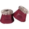 Eskadron Faux Fur Bell Boots - Rustic Red