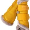 Eskadron Mesh Faux Fur Boots - Vintage Gold 1 Eskadron Mesh Faux Fur Boots - Vintage Gold -Lemieux Equestrian Supplies Shop eskmeshbootgold1rdy