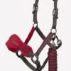LeMieux Vogue Fleece Headcollar & Leadrope Set - Mulberry/Grey -Lemieux Equestrian Supplies Shop fleecemulberryhc