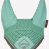 LeMieux Classic Fly Hood - Mint/Grey -Lemieux Equestrian Supplies Shop flyhodmintrdy