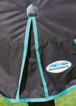 Weatherbeeta Green-Tec 900D Detach-A-Neck Lite Plus Turnout - Black/Bottle Green 11 Weatherbeeta Green-Tec 900D Detach-A-Neck Lite Plus Turnout - Black/Bottle Green -Lemieux Equestrian Supplies Shop greentechfeatures3rdy 2