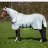 Horseware Rambo Hoody Rug - Grey/Beige 2 Horseware Rambo Hoody Rug - Grey/Beige -Lemieux Equestrian Supplies Shop hoodygreybeirdy