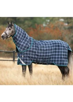 Rhino Plus Vari-Layer Turnout Medium - Navy Check/Teal