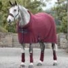 Rambo Cosy Fleece - Burgundy 2 Rambo Cosy Fleece - Burgundy -Lemieux Equestrian Supplies Shop hw cosy fleece burg rdy