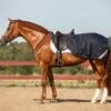 Amigo Ripstop Competition Sheet - Navy -Lemieux Equestrian Supplies Shop hwcompsheetnavy1rdy