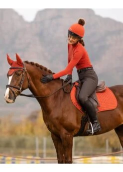 LeMieux Suede CC Square - Sienna 7 LeMieux Suede CC Square - Sienna -Lemieux Equestrian Supplies Shop lemieux cc pad sienna 3rdy