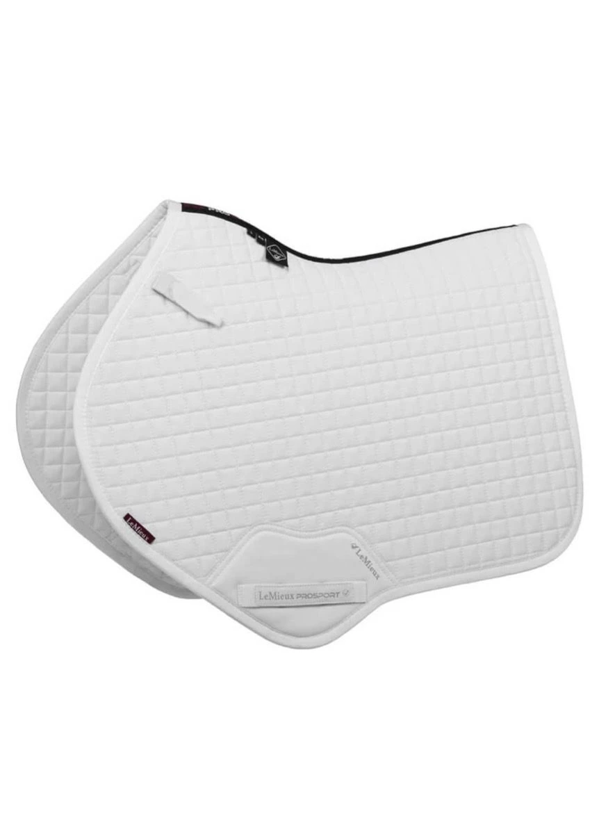 LeMieux Cotton CC Square - White 3 LeMieux Cotton CC Square - White