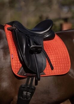 LeMieux Suede Dressage Square - Sienna -Lemieux Equestrian Supplies Shop lemieux dressage pad sienna 2rdy