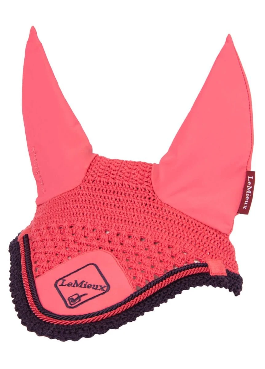 LeMieux Classic Fly Hood - Papaya 3 LeMieux Classic Fly Hood - Papaya