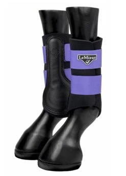 LeMieux Grafter Brushing Boots - Bluebell