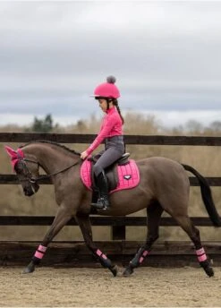 LeMieux Junior Loire Jump Square - Watermelon -Lemieux Equestrian Supplies Shop lemieux junior cc pad watermelon 2rdy
