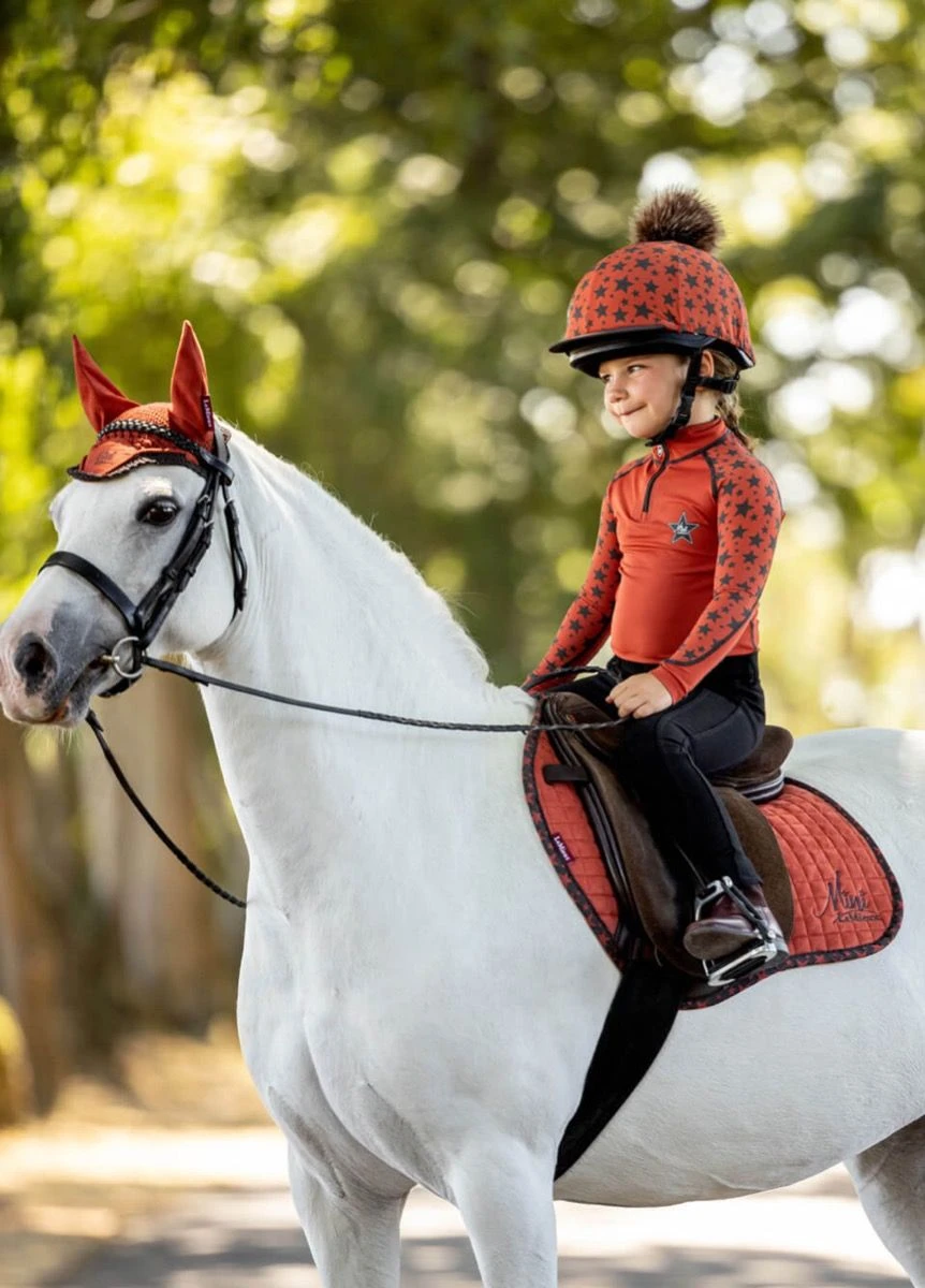 LeMieux Mini Jump Square - Sienna 4 LeMieux Mini Jump Square - Sienna - Image 2