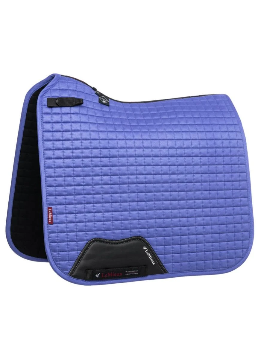 LeMieux Suede Dressage Square - Bluebell 3 LeMieux Suede Dressage Square - Bluebell