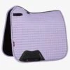 LeMieux Suede Dressage Square - Wisteria -Lemieux Equestrian Supplies Shop lm dressage wisteria 1rdy 1