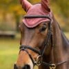 LeMieux Classic Fly Hood - Orchid -Lemieux Equestrian Supplies Shop lm fly hood orchid 1rdy