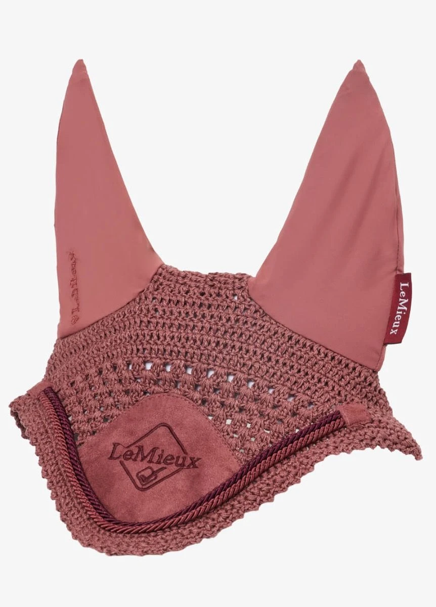 LeMieux Classic Fly Hood - Orchid 4 LeMieux Classic Fly Hood - Orchid - Image 2