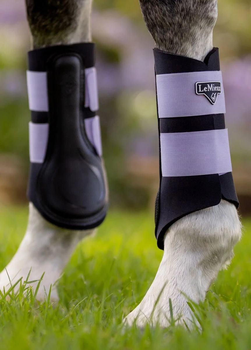 LeMieux Grafter Brushing Boots - Wisteria 4 LeMieux Grafter Brushing Boots - Wisteria - Image 2