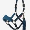 LeMieux Vogue Fleece Headcollar & Leadrope - Atlantic 2 LeMieux Vogue Fleece Headcollar & Leadrope - Atlantic -Lemieux Equestrian Supplies Shop lm headcollar atlantic 2rdy