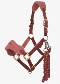 LeMieux Vogue Fleece Headcollar & Leadrope - Orchid