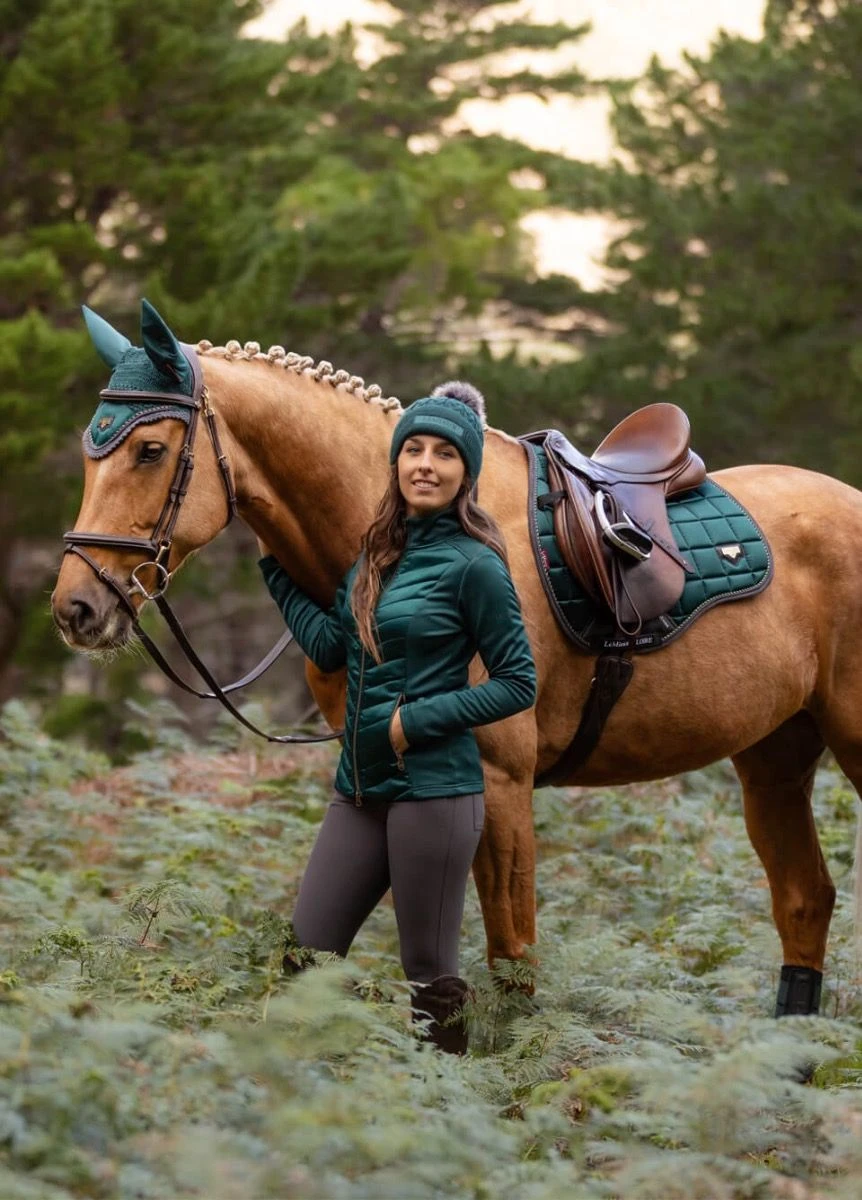 LeMieux Loire Classic GP Square - Spruce 4 LeMieux Loire Classic GP Square - Spruce - Image 2