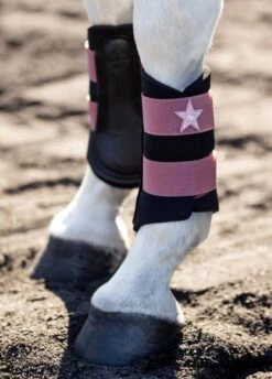 LeMieux Mini Brushing Boots - Orchid -Lemieux Equestrian Supplies Shop lm mini grafter orchid 3rdy