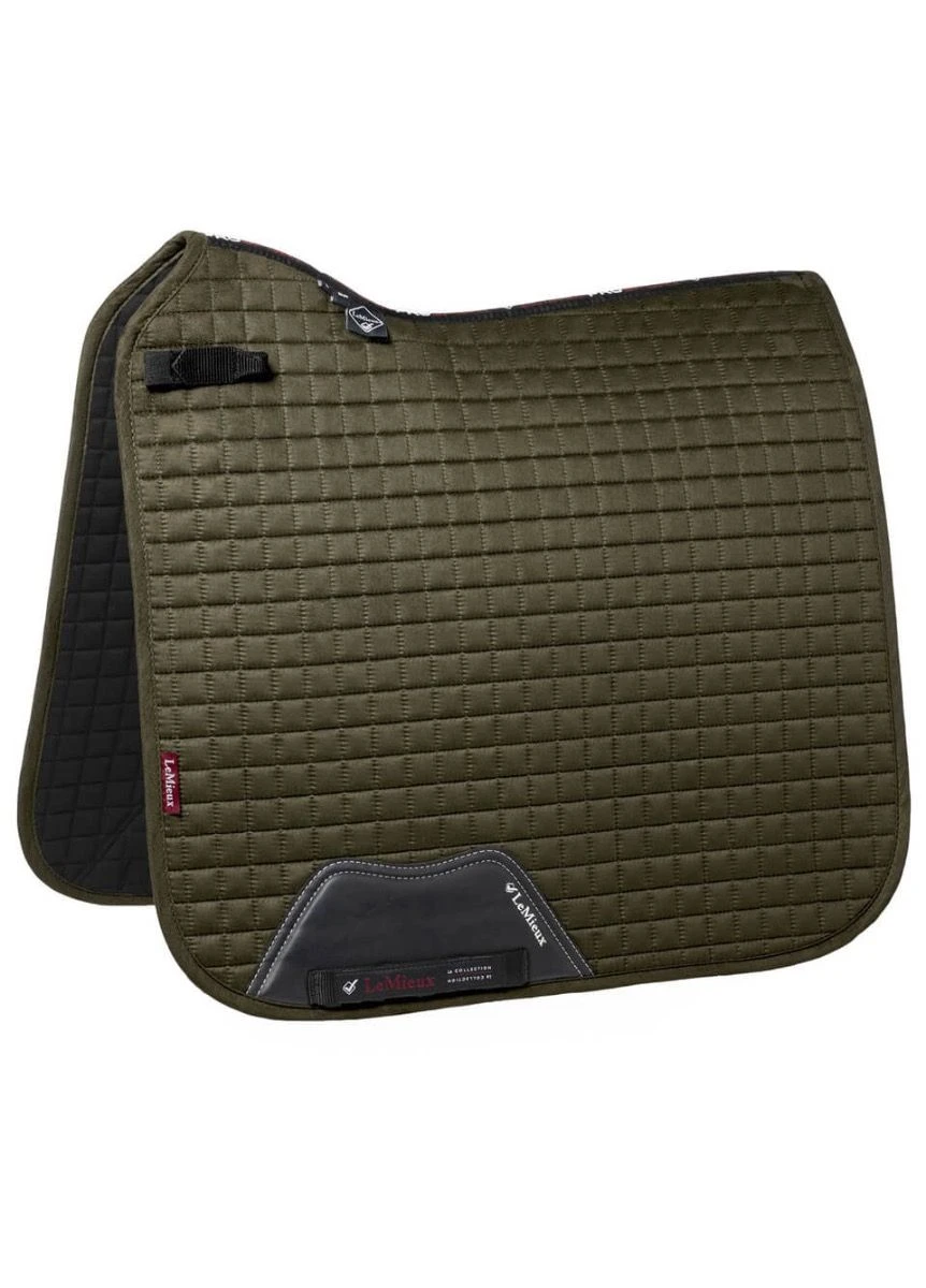 LeMieux Suede Dressage Square - Oak 3 LeMieux Suede Dressage Square - Oak