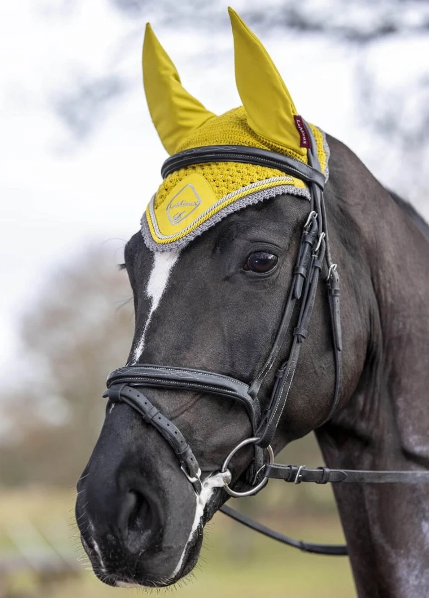 LeMieux Classic Fly Hood - Dijon 4 LeMieux Classic Fly Hood - Dijon - Image 2