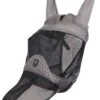 LeMieux Gladiator Full Fly Mask - Black/Grey -Lemieux Equestrian Supplies Shop lmgladiatormaskfullrdy