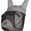 Gladiator Half Fly Mask - Black/Grey -Lemieux Equestrian Supplies Shop lmgladiatormaskhalfrdy
