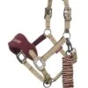 LeMieux Vogue Fleece Headcollar & Leadrope - Rioja -Lemieux Equestrian Supplies Shop lmheadcollarriojardy