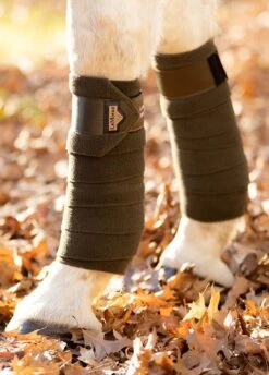 LeMieux Loire Polo Bandages - Oak -Lemieux Equestrian Supplies Shop lmloirebandageoak2rdy