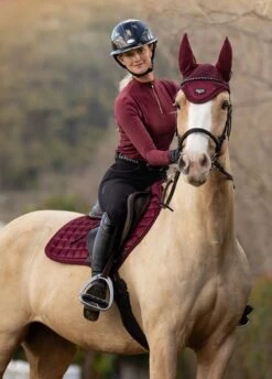 LeMieux Loire Classic CC Square - Rioja -Lemieux Equestrian Supplies Shop lmloireccrioja2rdy