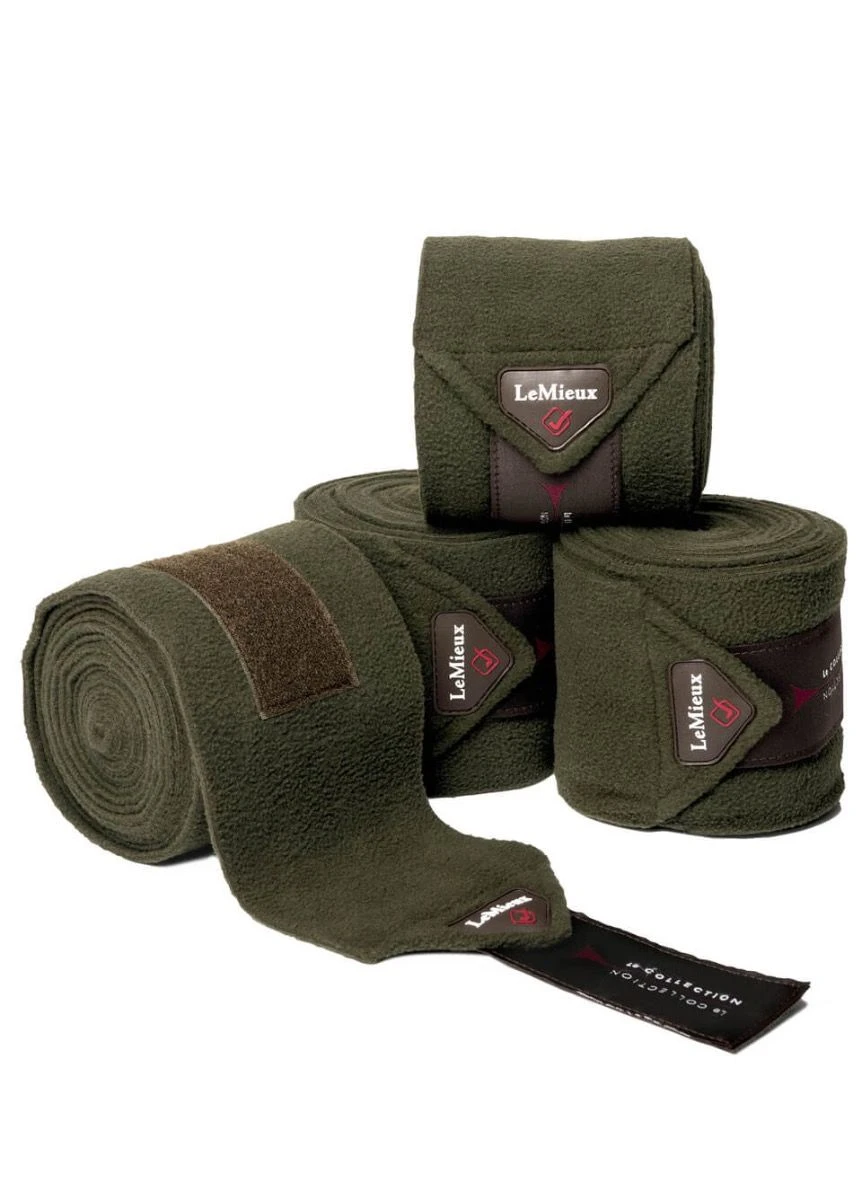 LeMieux Classic Polo Bandages - Oak 3 LeMieux Classic Polo Bandages - Oak