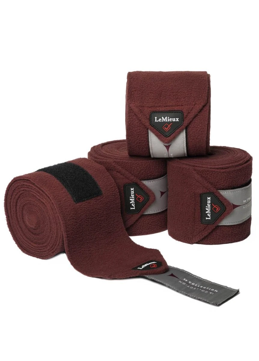 LeMieux Classic Polo Bandages - Rioja 3 LeMieux Classic Polo Bandages - Rioja