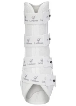 LeMieux Ultra Mesh Snug Boot (Pair) - White -Lemieux Equestrian Supplies Shop lmultrameshbootwhite5rdy