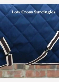 Weatherbeeta ComFiTec Diamond Quilt Detach A Neck Medium Stable Rug - Blue/Charc/White 11 Weatherbeeta ComFiTec Diamond Quilt Detach A Neck Medium Stable Rug - Blue/Charc/White -Lemieux Equestrian Supplies Shop lowcrosssircingles