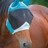 Shires Fine Mesh Fly Mask With Ears - Teal 2 Shires Fine Mesh Fly Mask With Ears - Teal -Lemieux Equestrian Supplies Shop maskwithears