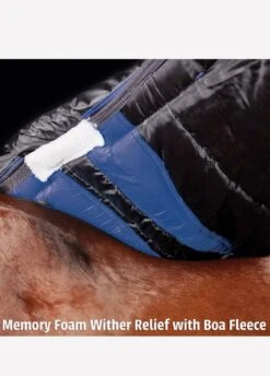 Weatherbeeta Comfitec Essential Combo Heavy Turnout- Iron Flame -Lemieux Equestrian Supplies Shop memoryfoamboafleece 2